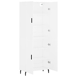 Acheter Maison Chic Buffet,Meuble de Rangement,commode pour salon,Cuisine Blanc 69,5x34x180 cm Bois d'ingénierie -MN54816