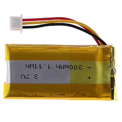 vhbw Batterie remplacement pour Sennheiser AHB571935PCT-03, 573695, 586477 pour amplificateur stéréo, Hifi (280mAh, 3,7V, Li-polymère)