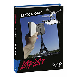 Quo Vadis 54213618 m² agendabook quotidienne Elyx, année scolaire/universitaire 2017 ? 2018 Sett/Mé 12 x 17 cm, Eiffel