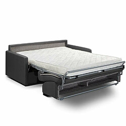 Avis Inside 75 Canapé convertible PARADISO EXPRESS 120cm matelas 14cm gris anthracite