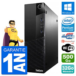 PC Lenovo ThinkCentre M83 SFF Intel G3220 RAM 32Go Disque 500Go Windows 10 Wifi · Occasion 