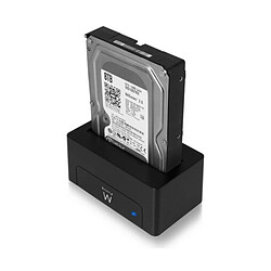 Boîtier Externe Ewent EW7012 2,5"-3,5" SATA Noir 