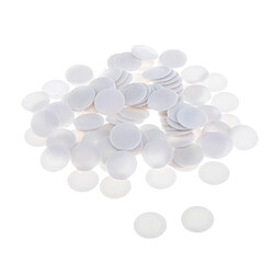 Jetons de poker avec plateau de jeu de 23 mm, jetons de poker Entertaimnet, blanc