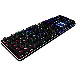 Talius Technology TALIUS Kimera USB QWERTY Espagnole Noir - Claviers (avec Fil, USB, Clavier mécanique, QWERTY, LED RGB, Noir)