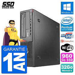 PC Fujitsu Esprimo E920 DT Intel G3220 RAM 32Go SSD 960Go Windows 10 Wifi · Occasion 