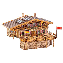 Faller FA 232356 ? Chalet en haute montagne chalet de Moser, Accessoires pour le modèle ferroviaire, modèle Construction 