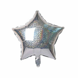 Paris Prix Ballon Gonflable Métallisé Étoile 40cm Argent 