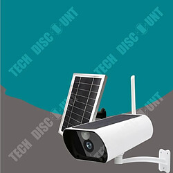 Tech Discount TD® Caméra Caméra WIFI à distance solaire Caméra de surveillance de sécurité HD Caméra sans fil étanche extérieure