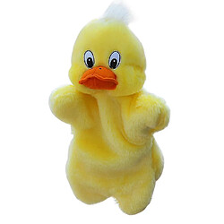 Universal Cartoon Duck Hand Puppets Animaux bouche mobiles