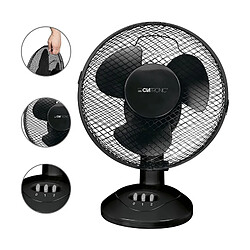 Ventilateur de table 23cm Clatronic VL 3601 Noir