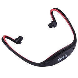 Avis Wewoo Casque Bluetooth Sport rouge pour les smartphone & iPad ou autres périphériques audio imperméable à l'eau stéréo sans fil écouteurs intra-auriculaires avec Micro SD carte Slot & Mains libres,