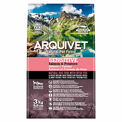 Avis Arquivet chien sensitive Salmon et Potato 3 kg