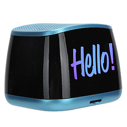 ComfortXL Haut-parleur bluetooth sans fil portable subwoofer mini pour ordinateur portable téléphone tablette musicblue 