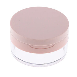 Boîte à Poudre Vide Vide Contenant De Stockage Blush Pot De Poudre De Talc 20g Rose