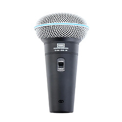 Pronomic Vocal Microphone DM-58 -B avec Interrupteur set avec sac