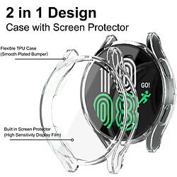 PHONECARE Coque 360° Impact Protection pour Samsung Galaxy Watch6 Classic 47mm LTE - Transparent