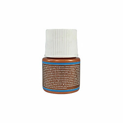 Avis Pebeo Peinture textile Setacolor opaque effet métallique - Cuivre - 45 ml