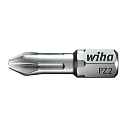 Wiha Embouts Standard empreinte Pozidriv PZ2x25 boite de 50 