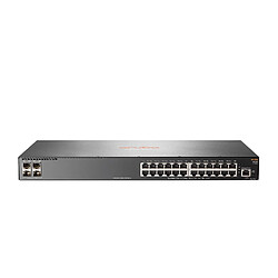 Aruba, a Hewlett Packard Enterprise company Aruba 2930F 24G 4SFP Géré L3 Gigabit Ethernet (10/100/1000) Gris 1U