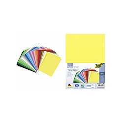 folia Papier de couleur, A4, 130 g/m2, assorti () 