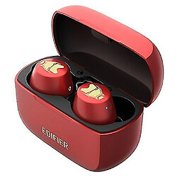 Universal Yyh-tws Marvel Iron Man Elecphones sans fil (rouge) 