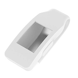 Wewoo Protection écran Étui de en silicone pour bouton Clip Smart Watch Fitbit Inspire / HR / Ace 2 Blanc