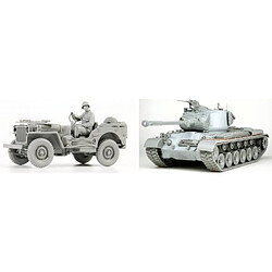 Takom Maquette Char M46 Patton & 1/4 Ton Utility Truck Limited Edition