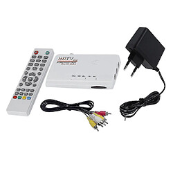 Universal HD 1080p avec VGA/sans VGA version DVB-T2 TV Box récepteur télécommande pas cher