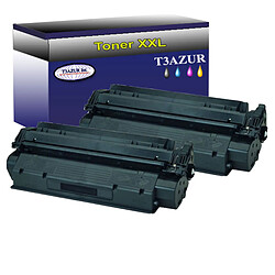 Lot de 2 Toners compatibles type T3AZUR pour HP C7115A, Q2613A, Q2624A - T3AZUR Lot de 2 Toners compatibles type T3AZUR pour HP C7115A, Q2613A, Q2624A - 2 500p - T3AZUR