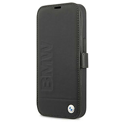 etui bmw bmflbkp13ssllbk iphone 13 mini 5,4" noir book signature 