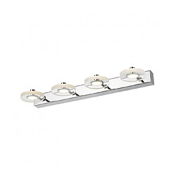 Luminaire Center Applique murale Harmony Chrome Coloris : Chrome Matèriau : Aluminium, acrylique, alliage métallique Hauteur en Cm : 5,2 Longueur en Cm : 53 Largeur en Cm : 16,5 IP : 21 Type d'ampoule : Le