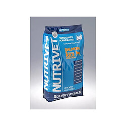 Nutrivet SUPER PREMIUM Croquettes chien 32/18 saumon et riz 0% blé - 15 kg 