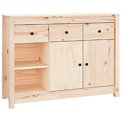 Maison Chic Buffet,Meuble de Rangement,commode pour salon,Cuisine 100x35x74 cm Bois massif de pin -MN37845