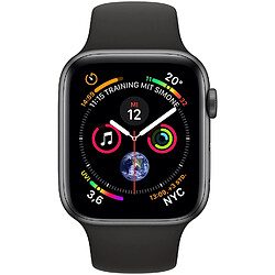 Apple Watch Series 4 - 44mm - GPS - Alu Gris Sidéral / Bracelet Sport Noir