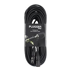 Câble DMX XLR Femelle 3b - XLR Mâle 3b 15m Easy Plugger