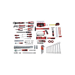 MEISTER Coffret a outils de 131 pieces - Aluminium