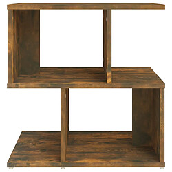 Acheter vidaXL Table de chevet Chêne fumé 50x30x51,5 cm Bois d'ingénierie