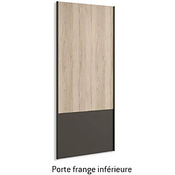 Acheter Inside 75 Armoire 3 portes coulissantes 256,2 x 220 couleur Arios frange Blanco Laquée porte miroir centrale