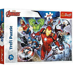 Trefl- Marvel Avengers 200 Teile, für Kinder AB 7 Jahren Puzzle, 13260, Multicolore 