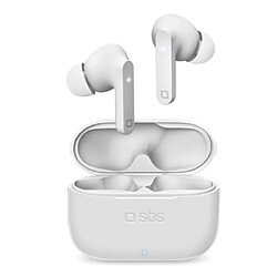 Sbs True Wireless Stereo Urban Pro Écouteur Sans Fil Intra-Auriculaire 300 mAh Microphone Blanc 