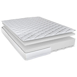 Ebac Lit gigogne + matelas Marly - 90x190 - Mousse - 20 lattes bois - Gain de place pas cher