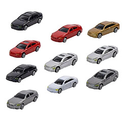 Acheter 10pcs Modèles de Voiture avec L'Échelle 1:87 HO pour Bâtiment Train Décor