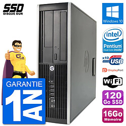 PC HP Compaq 6200 Pro SFF Intel G630 RAM 16Go SSD 120Go Windows 10 Wifi · Occasion 