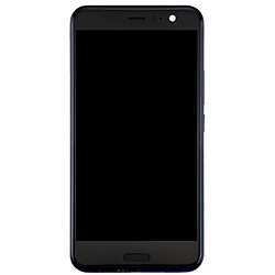 Wewoo Pour HTC U11 écran LCD bleu foncé + tactile avec cadre Pièce détachée