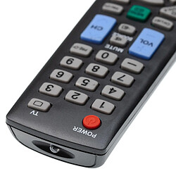 vhbw Télécommande compatible avec Samsung UN19D4003BD, UN19D4003BDXZA, UN19D4003BDXZAFP02 télévision,TV - télécommande de rechange