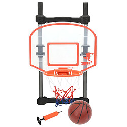 vidaXL Ensemble de basket réglable de porte pour enfants 