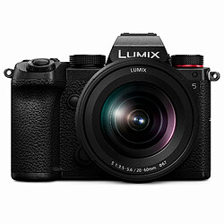 Appareil photo hybride Panasonic Lumix S5 + S 20 60mm f 3,5 5,6