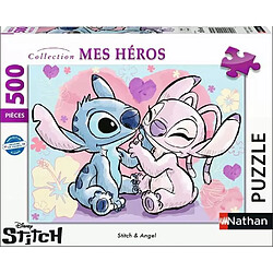 Ravensburger Puzzle 500 p Stitch et Angel - Disney 