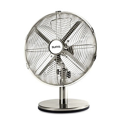 Ventilateur de table 45cm 35w 3 vitesses chromé - HEOLE - SUPRA