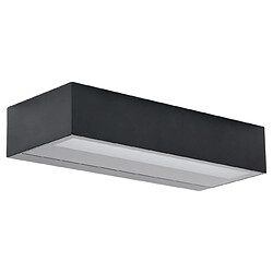 applique à led - aric alis up - 7w - 3-4000k - cct - noir - aric 51210 